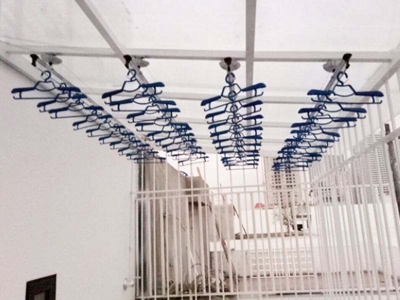 Cách sử dụng giàn phơi thông minh tránh sự cố đứt cáp, hỏng bộ tời