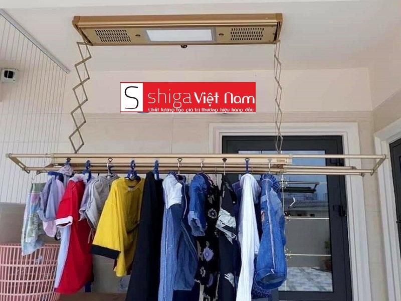 Lắp đặt giàn phơi thông minh tại chung cư Xuân Mai Thanh Hóa