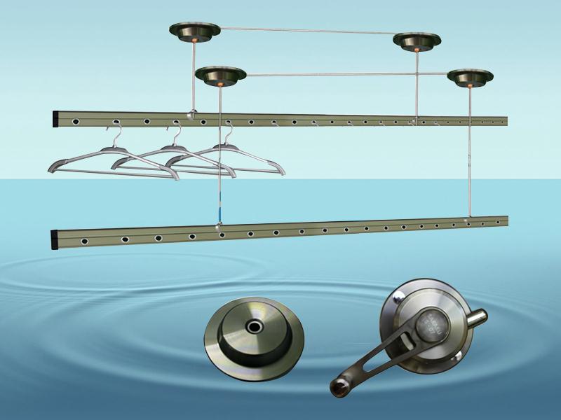 Giàn phơi thông minh Sankaku S07