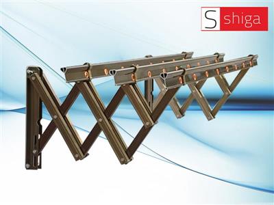 Giàn phơi xếp ngang Shiga SA-T033 Champagne