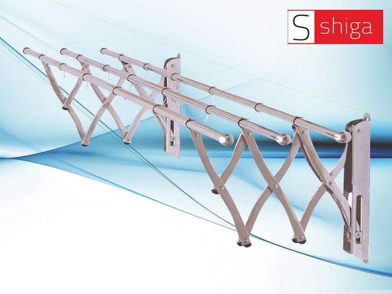 Giàn phơi xếp ngang INOX Shiga SA-T032